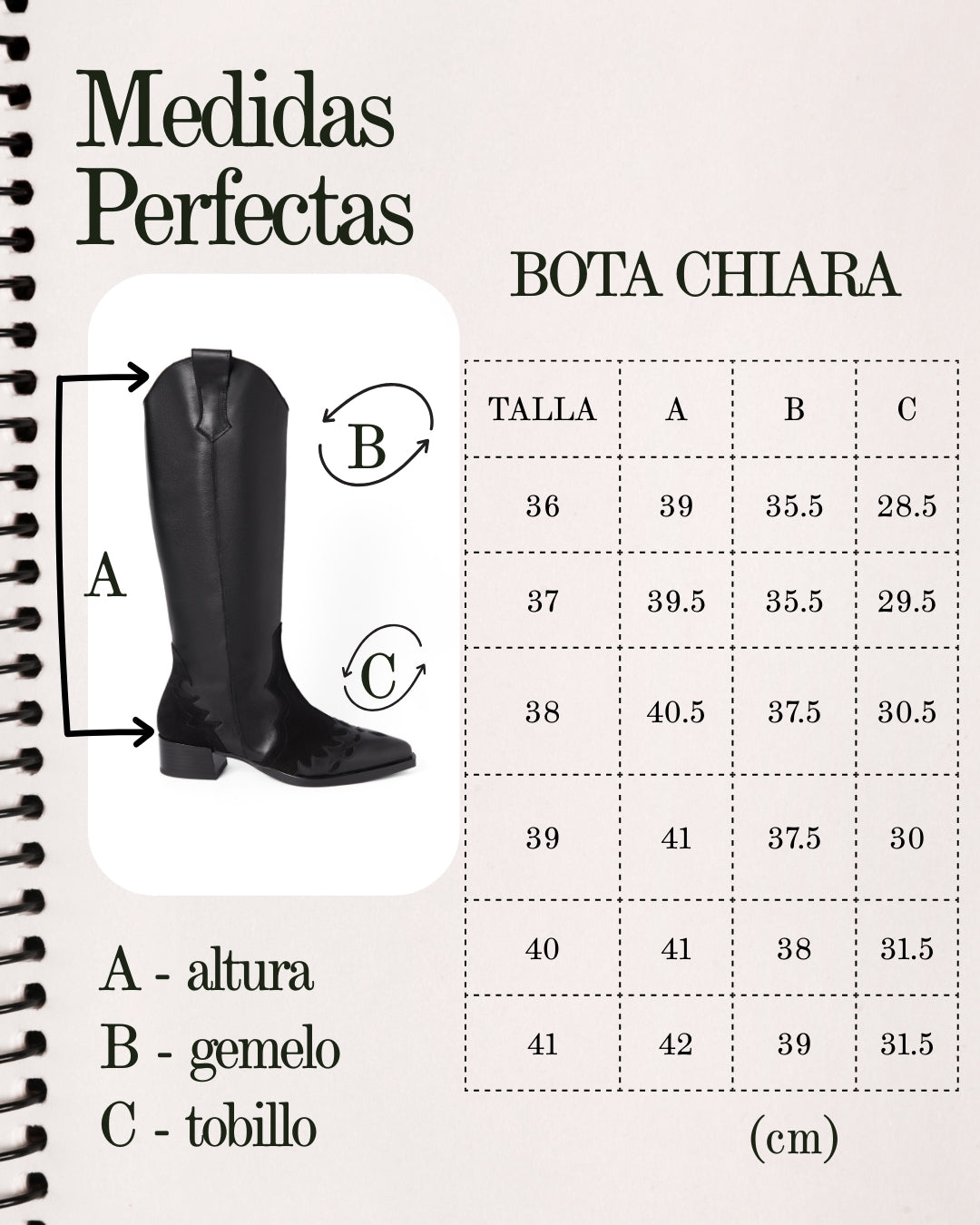 Bota Cowboy Chiara - Infinity Comfort