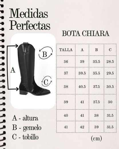 Bota Cowboy Chiara - Infinity Comfort