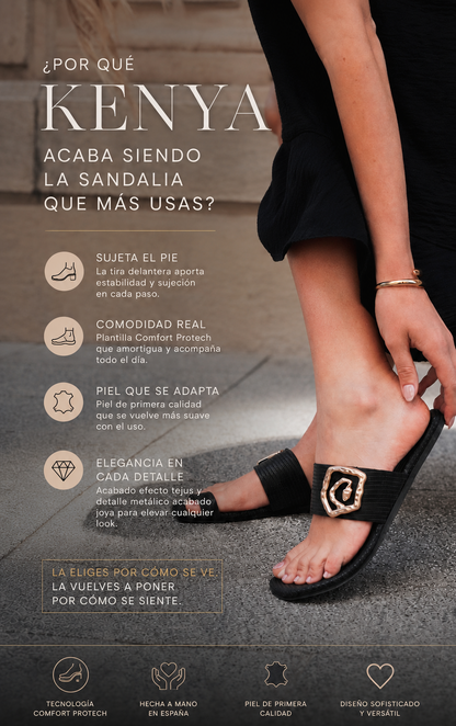 Sandalia Kenya  Comfort Protech Lágrima de Gel