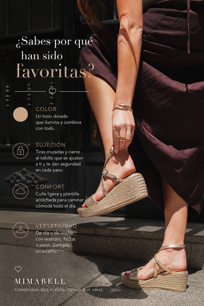Cuña Cristela - Ultra Comfort Gel