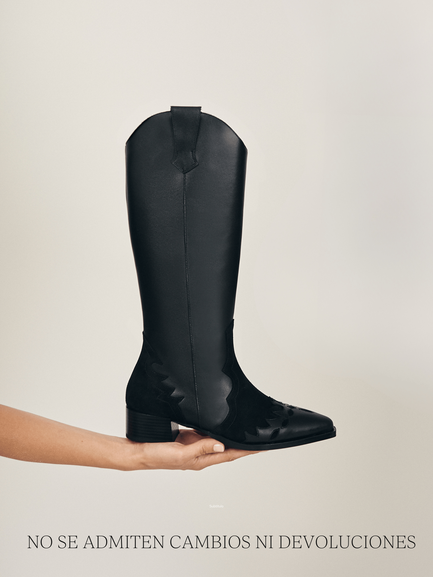 Bota Cowboy Chiara - Comfort total gel